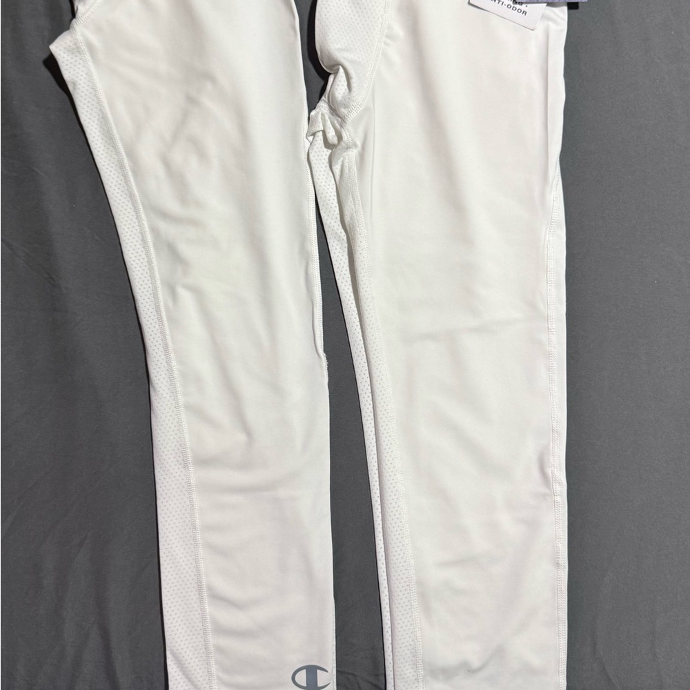 2 Champion Classic White Track Pants